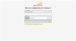 Desktop Screenshot of admin.wosa.cz