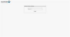 Desktop Screenshot of mail.wosa.cz