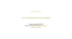 Desktop Screenshot of dubiafortuna.wosa.cz